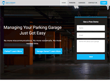 Tablet Screenshot of getmeparked.com